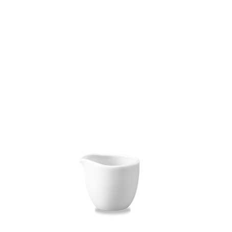 White  Unhandled Mini Jug 3oz